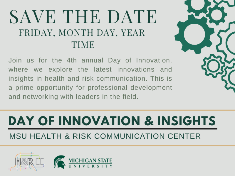 4th Annual Day of Innovation and Insights in Health and Risk Communication