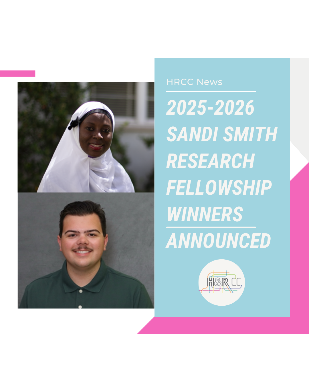 Sandi Smith Research Fellowship Winners 2024-2025